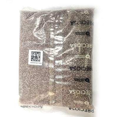 Preciosa Czech Glass Seed Beads 11/0 Size (2mm) Sold Per pack of 20 Grams, Light Purple silver line color