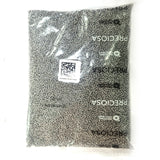 Preciosa Czech Glass Seed Beads 11/0 Size (2mm) Sold Per pack of 20 Grams, mercury Gray Silver color