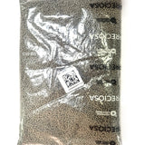 Preciosa Czech Glass Seed Beads 11/0 Size (2mm) Sold Per pack of 20 Grams, Gray Opaque Color