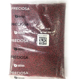 Preciosa Czech Glass Seed Beads 11/0 Size (2mm) Sold Per pack of 20 Grams, Red Silver line color