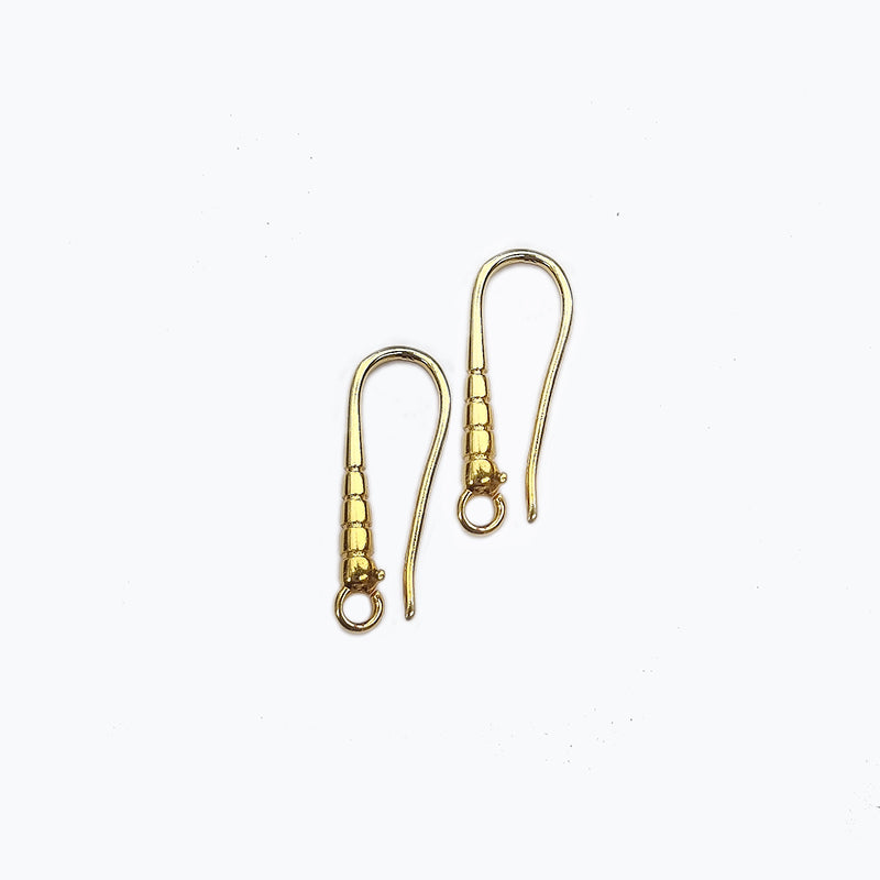Fancy Earring fish hook Sold Per 4pcs (2 pairs) Pack