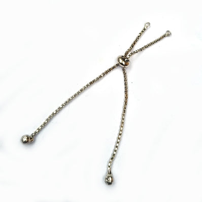 2 SET/PCS CHAIN BOX SLIDER ADJUSTABLE EXTENDER CHAIN ACCESSORY FOR BRACELET FOR WOMEN GIRLS