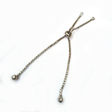 2 SET/PCS CHAIN BOX SLIDER ADJUSTABLE EXTENDER CHAIN ACCESSORY FOR BRACELET FOR WOMEN GIRLS
