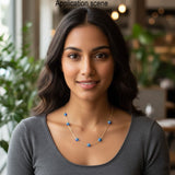 Per Line, approx These 4mm blue Evil Eye Glass Beads are ideal for all your DIY jewelry projects, providing a dainty and meaningful touch.