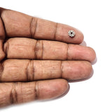 200pcs, Spacer metal beads, silver antiqued, size 6mm