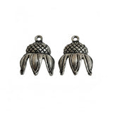 3 Pairs (6pcs) Jhumka style charms in size about 22X30MM