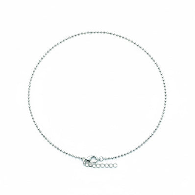 Premium 1mm Ultra-Fine Ball Chain – High-Shine Tarnish Resistant Bead Necklace – Sleek Everyday Essential