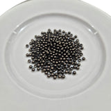lack Round Crimp Beads 2.5mm – 500pcs Metal Jewelry Making Crimp Beads Pack
