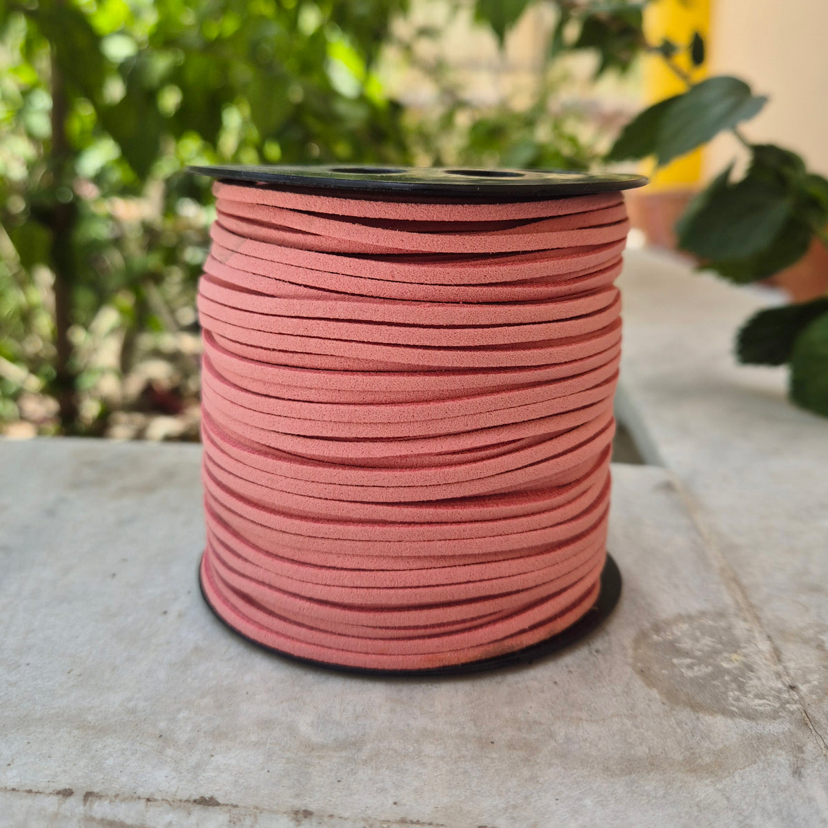 5 Meters 3mm Double Sided Faux Suede Braided Cord Korean Velvet Leather Rope for Handmade Jewelry Making, Bracelet Necklace DIY Craft Supplies
