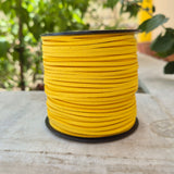 5 Meters 3mm Double Sided Faux Suede Braided Cord Korean Velvet Leather Rope for Handmade Jewelry Making, Bracelet Necklace DIY Craft Supplies