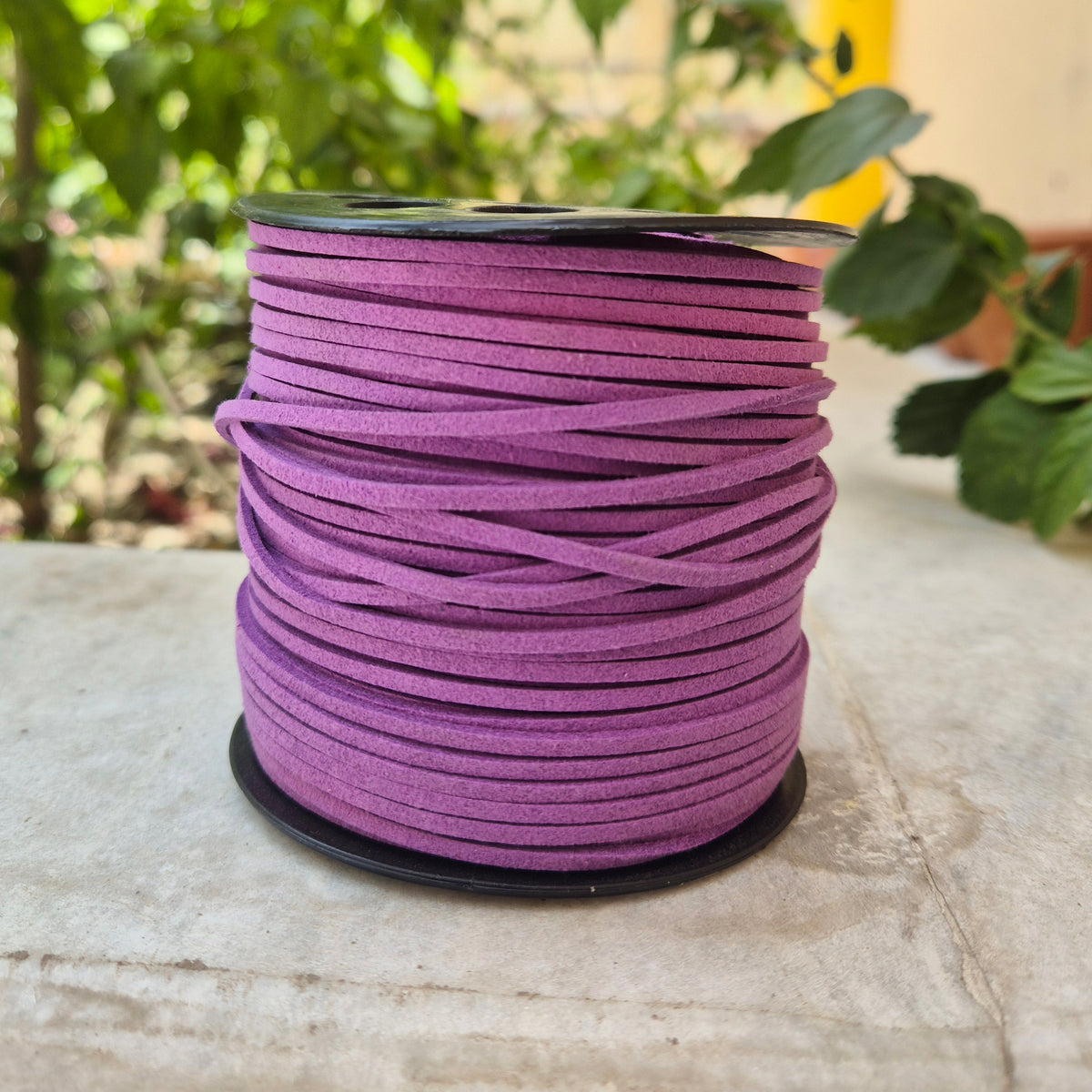 5 Meters 3mm Double Sided Faux Suede Braided Cord Korean Velvet Leather Rope for Handmade Jewelry Making, Bracelet Necklace DIY Craft Supplies