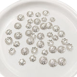 500pcs Flower Bead Caps 7mm & 9mm mix – Silver Plated Lightweight Metal Bead Caps