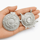 Large Aluminum Metal Pendant Mix – 5 Pieces Random Assorted Designs