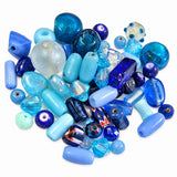 200 Grams Vintage Handmade Glass Beads Mix – Assorted Shapes & Uneven Sizes