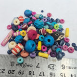 400pcs Pack Colorful natural Dyed Bone Bead Mix – Multicolor Tribal Beads for Jewelry Making