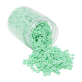 2000 PIECES PACK' 6 MM APPROX SEA GREEN FIMO POLYMER BEADS