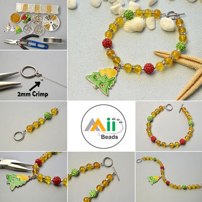 Assorted crimp tube bead kit - Nickel free jewelry making findings