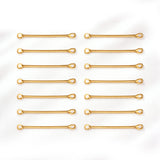 50pcs Pkg. Eye Pin Connector 30mm – Gold Tone Jewelry Making Finding