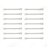 50pcs Pkg. Eye Pin Connector 30mm – Silver Tone Jewelry Making Finding