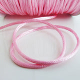 10 Meter Pack' Size About 2.5 ~3mm , This Silk cords known as Rat Tail Beading Cords Pink Color