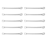 50pcs Pkg. Eye Pin Connector 40mm – Silver Tone Jewelry Making Finding