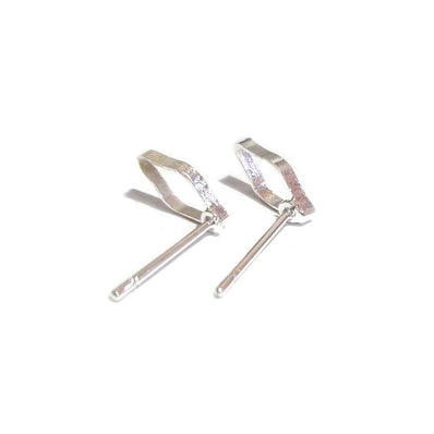 5 Pairs Ear Stud Tops Silver plated  Plated quality earring making