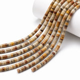 Natural Picture Jasper Heishi Disc Beads 4x2mm – Semi Precious Gemstone Spacer Beads, 15 Inch Strand, Approx. 150–154 Beads for Jewelry Making