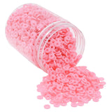 2000 PIECES PACK' 6 MM APPROX ROSE PINK COLOR FIMO POLYMER BEADS