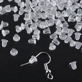 200 PIECES PACK' Soft Silicone Earring Backings For DIY Jewelry Making