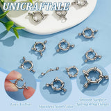 Stainless Steel Sailor Clasp 11-12 mm Round Spring Ring Buckle for Jewelry Making - 1 Pc Pack