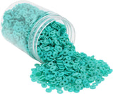 2000 PIECES PACK' 6 MM APPROX TURQUOISE COLOR FIMO POLYMER BEADS