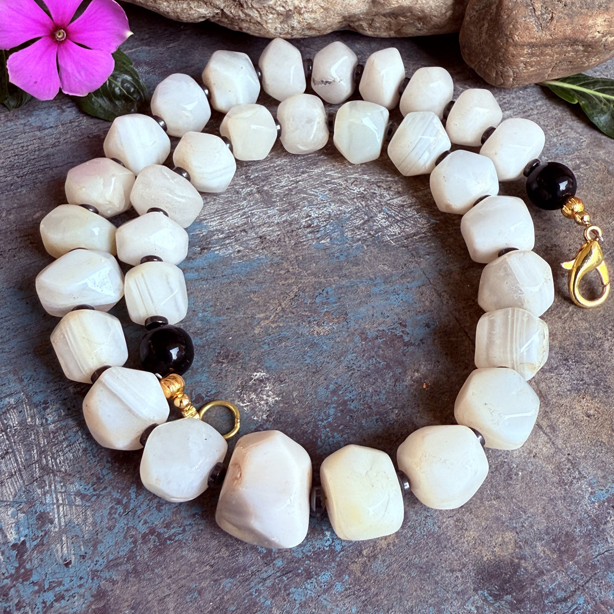 MIIB EXCLUSIVE ! Ethically Sourced Gemstone Necklace Sold By Per Piece Pack