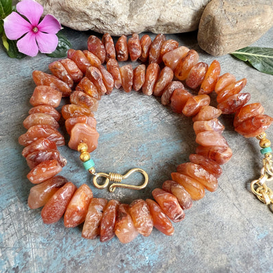 MIIB EXCLUSIVE ! Ethically Sourced Gemstone Necklace Sold By Per Piece Pack