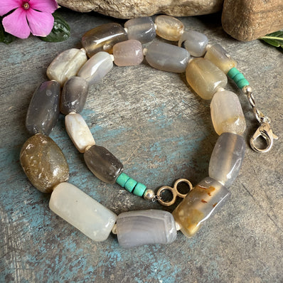 MIIB EXCLUSIVE ! Ethically Sourced Gemstone Necklace Sold By Per Piece Pack