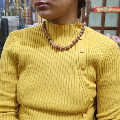 MIIB EXCLUSIVE ! Ethically Sourced Gemstone Necklace Sold By Per Piece Pack