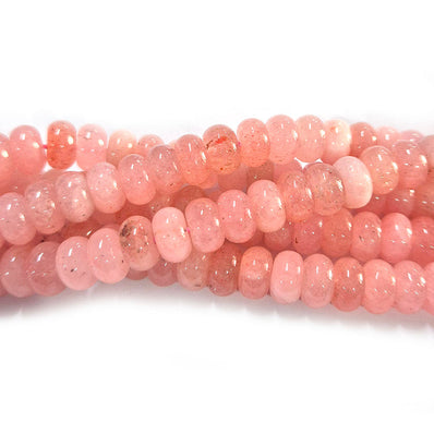 8x5mm Smooth Rondelle Agate Beads with rich natural color and polished finish. Perfect for bracelets, necklaces, and all jewelry making projects. Ideal for designers and DIY creators. Sold Per Line, approx 74~75 beads