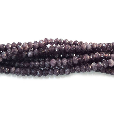 4mm Faceted Rondelle Agate Beads with a sparkling cut, ideal for delicate bracelets, necklaces, and premium jewelry making. Durable, elegant, and perfect for DIY designers. Sold Per Line, approx 113~115 beads