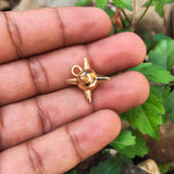 1 PIECE PACK' APPROX 14 MM SIZE 'EXPLOSIVE STAINLESS STEEL ELEGANCE MINI CHARMS