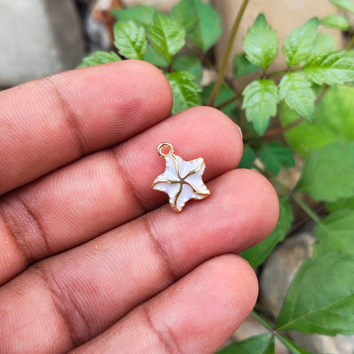 1 PIECE PACK' APPROX 12x10 MM SIZE ' STAR FISH STAINLESS STEEL ELEGANCE MINI CHARMS