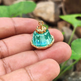 1 PIECE PACK' APPROX 17x15 MM SIZE 'FANCY STAINLESS STEEL ELEGANCE MINI CHARMS