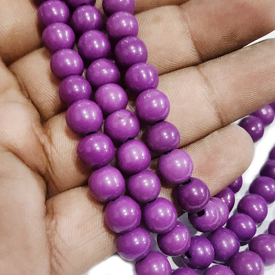 8mm Round Resin Beads, Sold Per 50 Pcs Pack in String, string size about 13 Inches Note Color may slight differ due to device