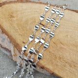 1 Meter Pack' Gold Plated Italian Fancy Chain for jewelry making