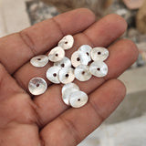 50 PIECES PACK' 10  MM APPROX SIZE' SUPER QUALITY BRASS BRUSHED BEADS