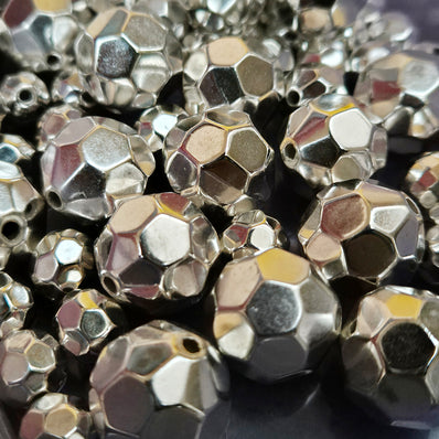 30 PIECES MIX ASSORTED PACK OF ROUND DISCO BALL BEADS