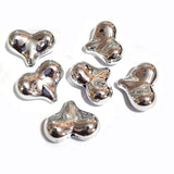 10 Pieces Pack' Metallic Acrylic material fine quality of beads for crafts and jewelry Manking
