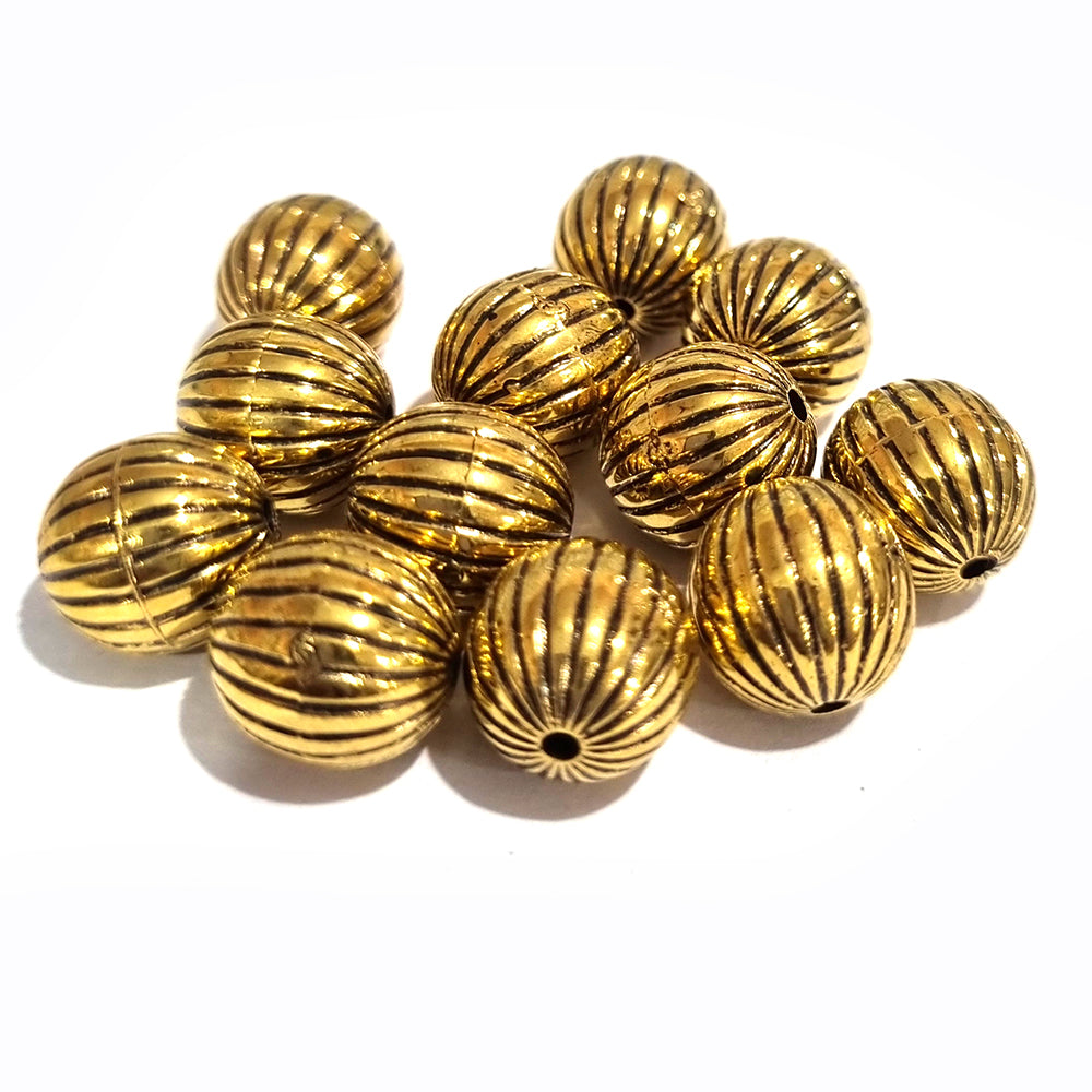 25pcs Pkg. Metallic Acrylic material fine quality of beads for crafts and jewelry Manking