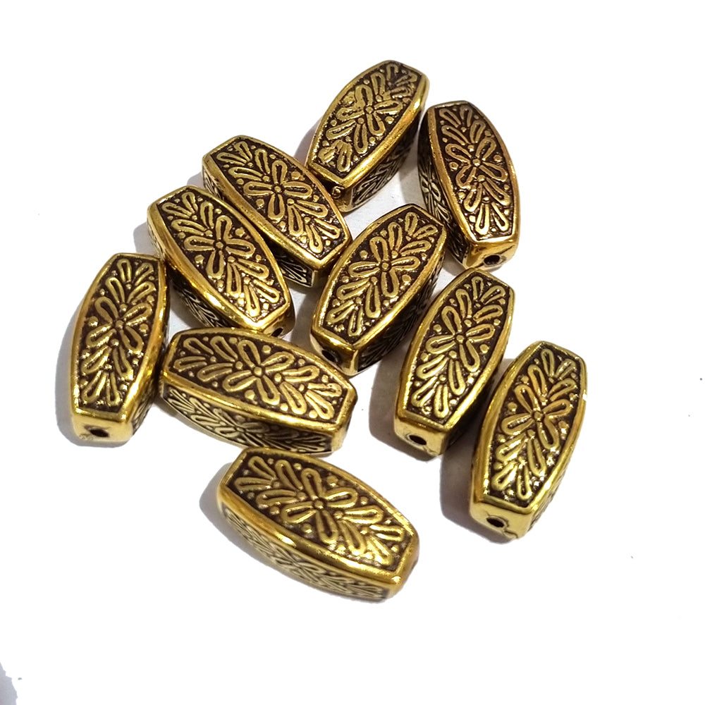25pcs Pkg. Metallic Acrylic material fine quality of beads for crafts and jewelry Manking