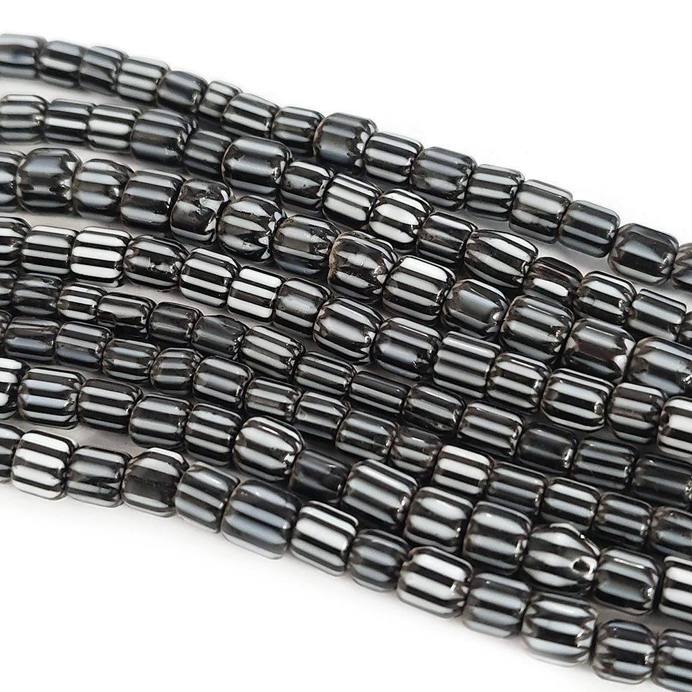 Per Line/String Chevron Trade Beads Size About 5-7 mm Approx Pcs in a Line 58-60 Beads