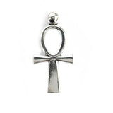 1 PIECE PACK' APPROX 55 MM LONG SILVER OXIDIZED CROSS CHARMS