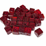 50grams Cube Crystal Glass beads 10mm Size Approximately